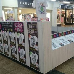 Art2Colour on POP Kiosk in Meadowahll Sheffield for Christmas period