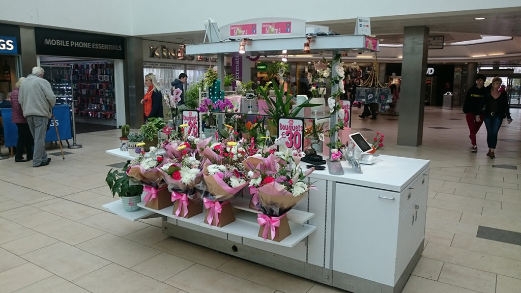 Florist opens popup shop in The Galleries Washington Shopping Centre